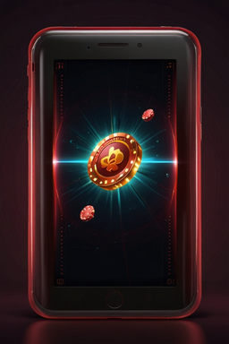 Smartphone mit Riverspin Casino App